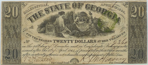 Georgia 20 dollar